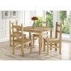 Corona Mexican Solid Pine Wooden Rectangle 4 Seater Dining Table