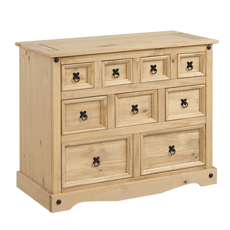 Corona Solid Pine Merchant Chest of