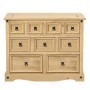 Corona Solid Pine Merchant Chest of Drawers