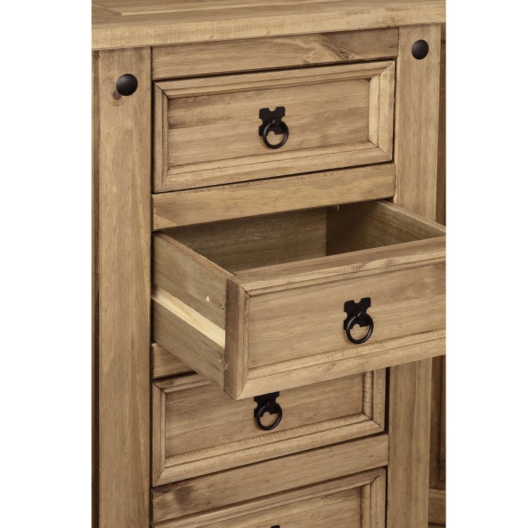 Seconique Original Corona Pine 5 Drawer Chest