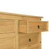 GRADE A2 - Corona Mexican Solid Pine 6 Drawer Chest 