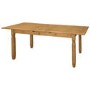 GRADE A1 - Corona Mexican Solid Pine Extendable 6-8 Seater Dining Table