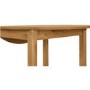 Corona Solid Pine Round Drop Leaf Dining Table - 4 Seater