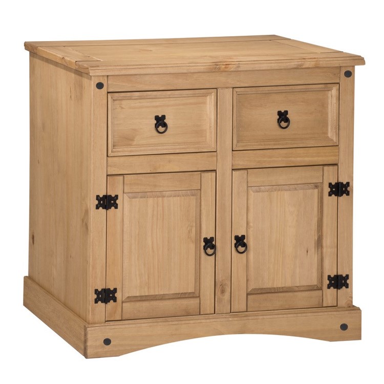 Corona Mexican Solid Pine 2 Door 2 Drawer Sideboard