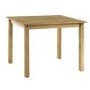 Strong Solid Pine Square Dining Table - Seats 4 - Emerson