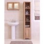 Baumhaus Mobel Wall Mounted Bathroom Cabinet Large in brown