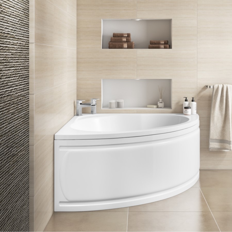 Lostock Corner Bath - 1350 x 1350mm