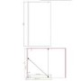 900mm Brushed Nickel Shower Screen for Wet Room & Walk In Shower – Corvus