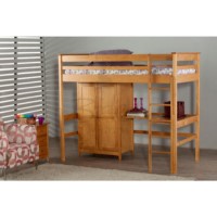 Birlea Furniture Cotswold Antique Pine High Sleeper