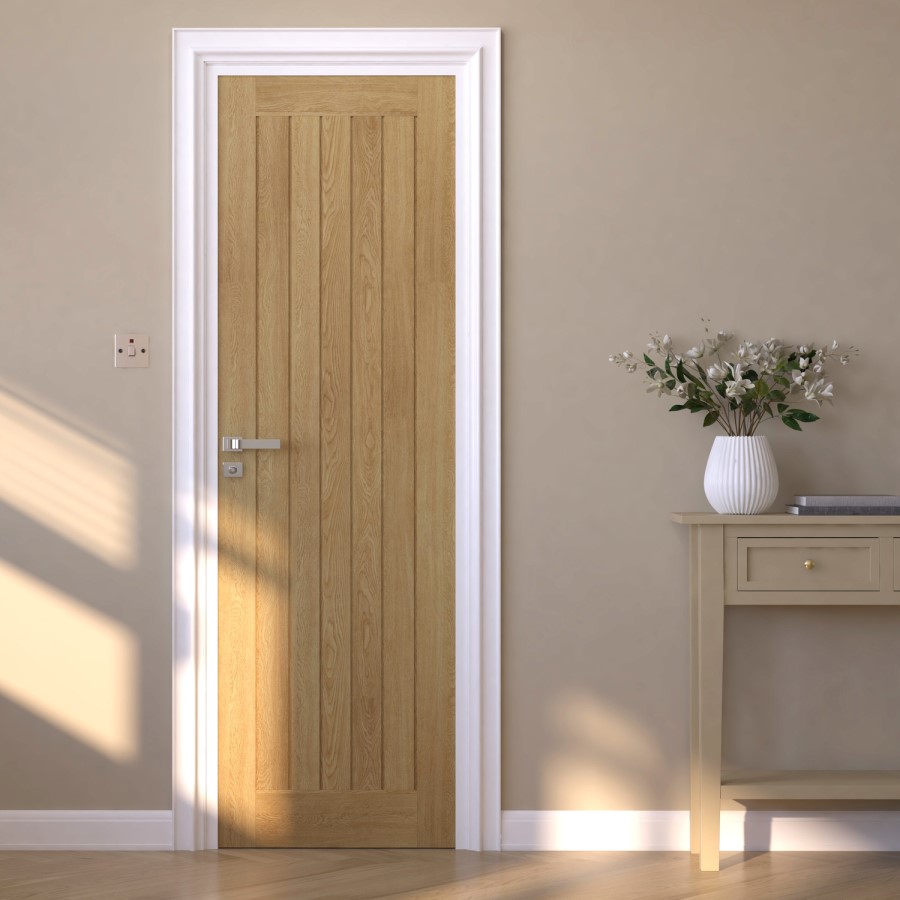 Oak Prefinished Cottage Internal Door 1981 x 610mm