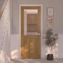 Oak Prefinished Cottage Internal Door with Glass 1981 x 762mm