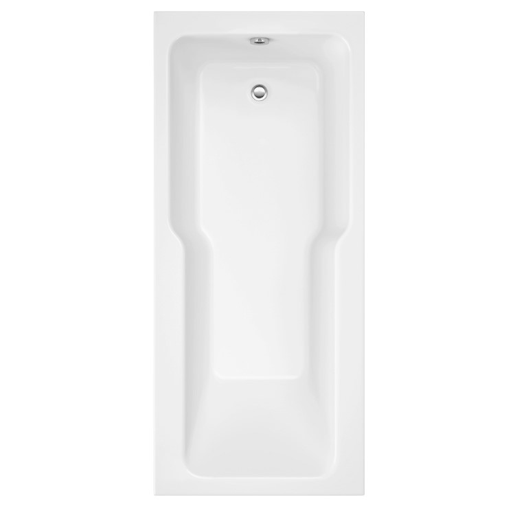 Single Ended Wide End Shower Bath 1500 x 750mm - Cotswold