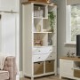 LPD Cotswold Bookcase in Cream