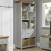 LPD Cotswold Bookcase in Grey