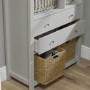 LPD Cotswold Bookcase in Grey