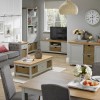 LPD Large Cotswold Grey Coffee Table with Drawers