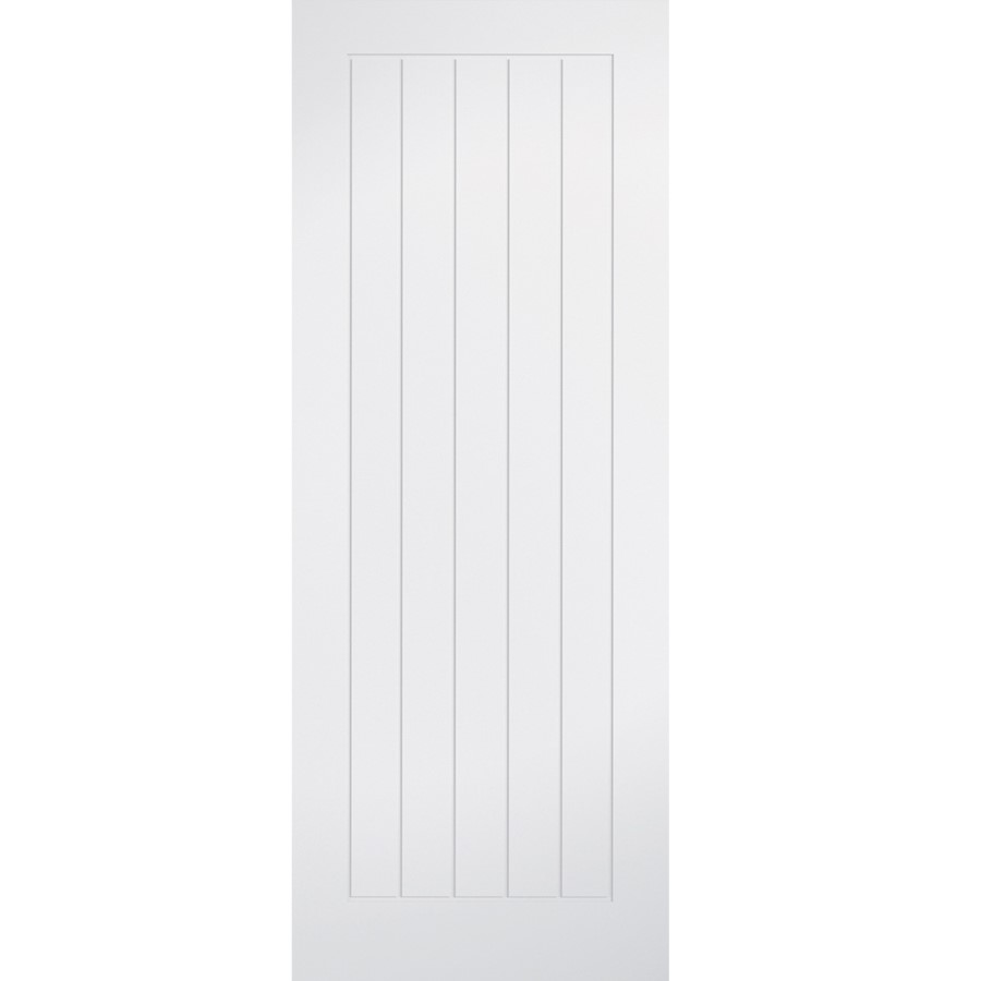 Internal White Primed Cottage FD30 Fire Door - 1981 x 762 x 44mm - Mexicano - Dalby