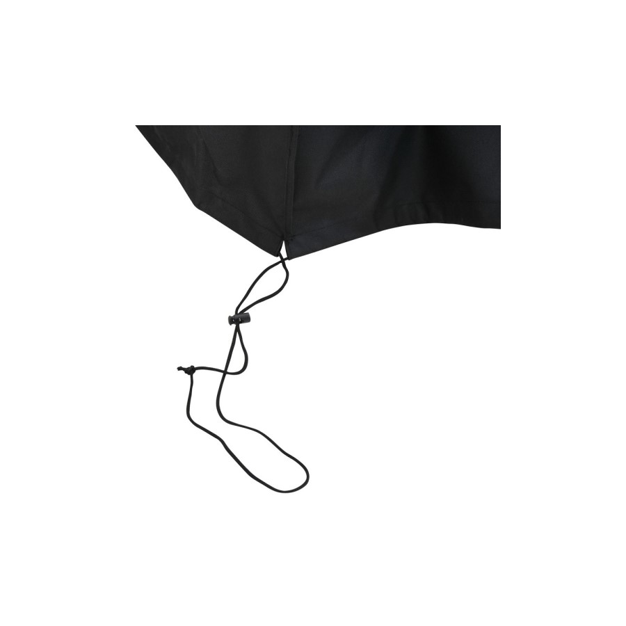 200 x 200 x 80cm Waterproof Black Garden Round Dining Set Furniture Cover