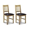 Julian Bowen Coxmoor Oak Pair of Dining Chairs