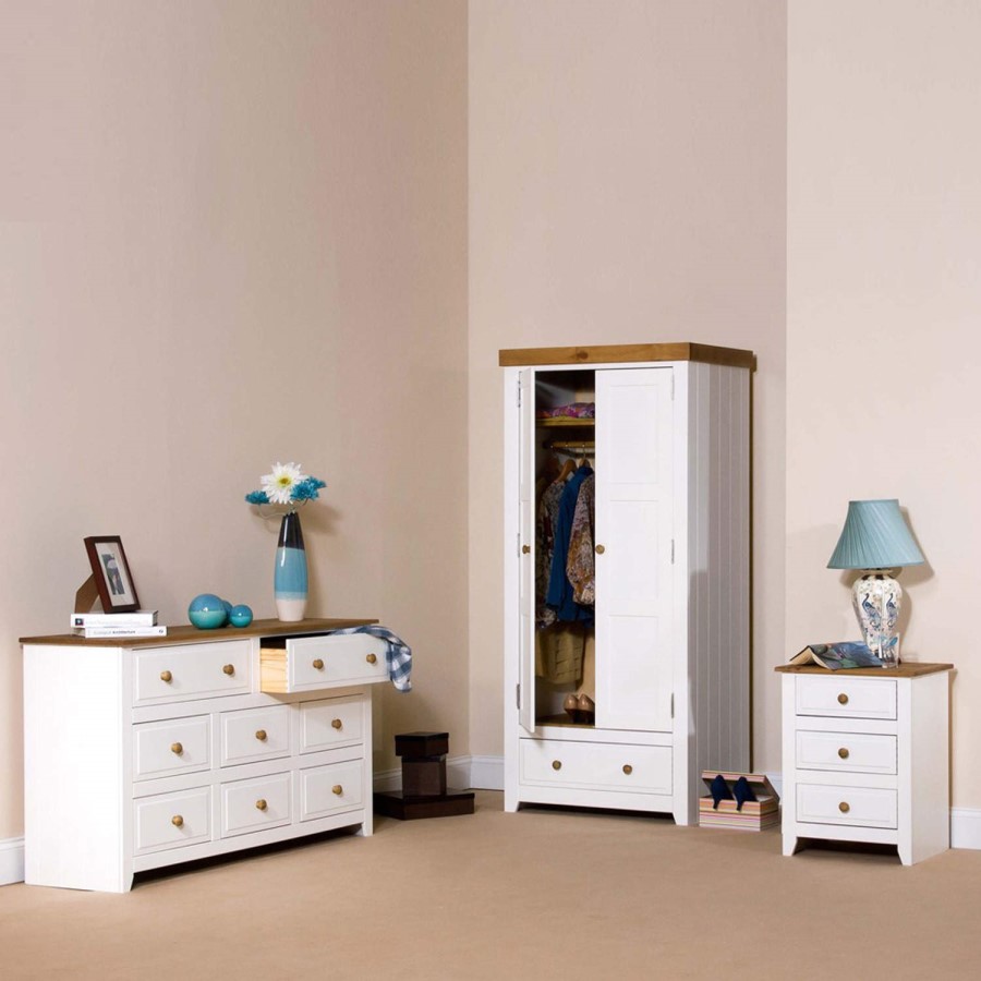 GRADE A3 - Buxton Tall Bookcase in White