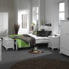 Furniture To Go Copenhagen 3 Drawer Bedside In White