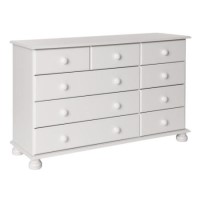Furniture To Go Copenhagen 3+6 Chest in White