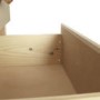 GRADE A1 - Copenhagen 2+3+4 Drawer Chest in Cream and Pine