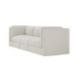 Cream Chenille 4 Seater Modular Sofa - Cameron