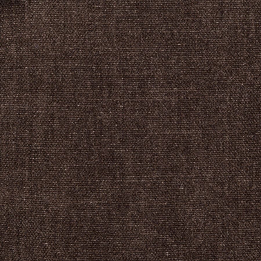 Brown Chenille Ottoman Storage Footstool - Cameron