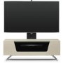 Alphason CRO2-1000BKT-IV Chromium 2 TV Cabinet with Bracket for up to 50" TVs - Ivory 