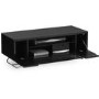 Alphason CRO2-1000CB-BLK Chromium TV Stand for up to 50" TVs - Black
