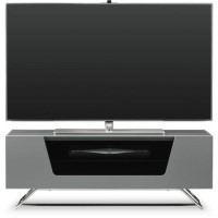Alphason CRO2-1000CB-GR Chromium 2 Grey TV Stand for up to 50" TVs