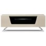 Alphason Chromium Ivory high gloss TV Cabinet 