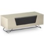 Alphason Chromium Ivory high gloss TV Cabinet 