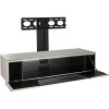 Alphason CRO2-1200BKT-IV Chromium 2 TV Cabinet with Bracket for up to 50&quot; TVs - Ivory 