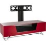 Alphason CRO2-1200BKT-RE Chromium 2 TV Cabinet with Bracket for up to 50" TVs - Red