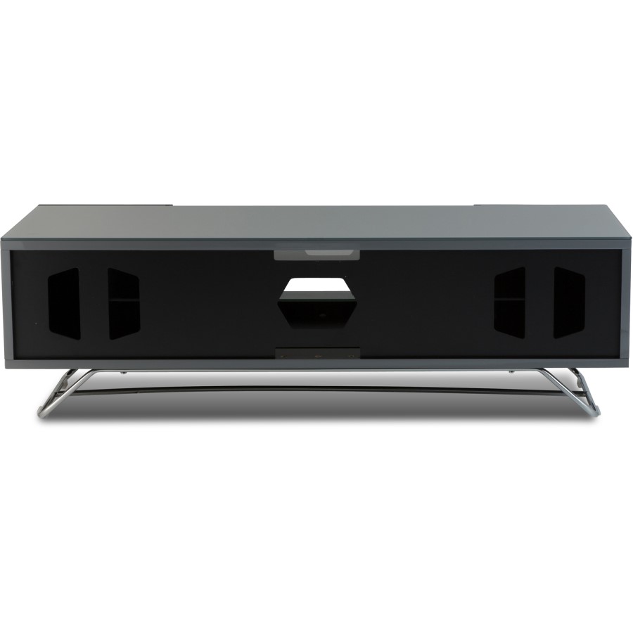 Alphason CRO2-1200CB-GRY Chromium 2 TV Cabinet for up to 55" TVs - Grey