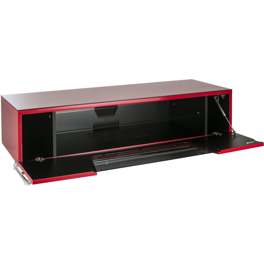 Alphason CRO2-1200CB-RED Chromium 2 TV Cabinet for up to 55" TVs - Red