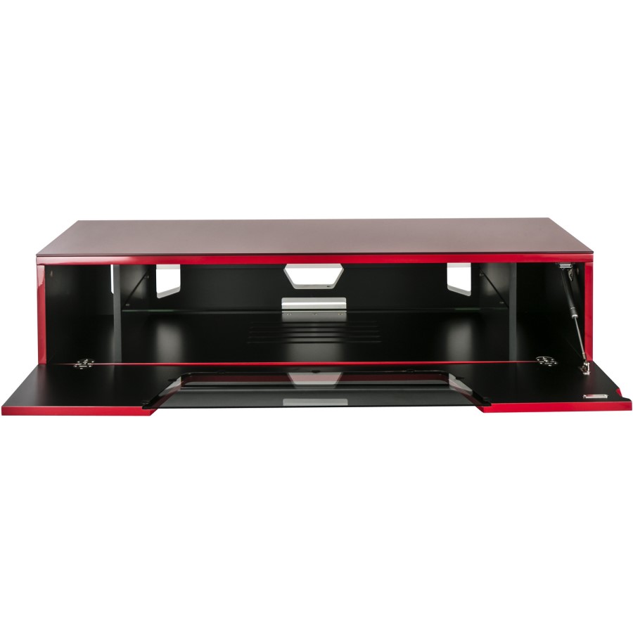 Alphason CRO2-1200CB-RED Chromium 2 TV Cabinet for up to 55" TVs - Red
