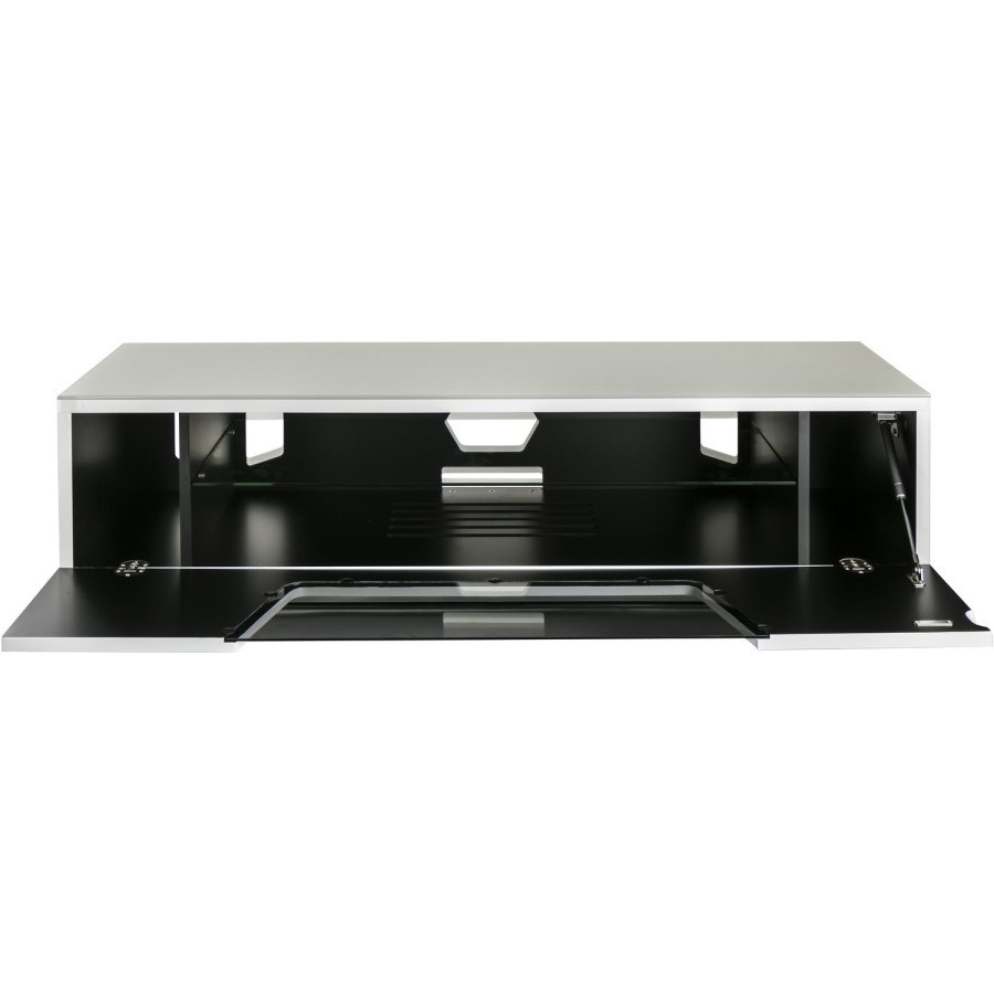 Alphason CRO2-1200CB-WHT Chromium 2 TV Cabinet for up to 55" TVs - White