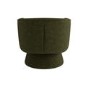 ONLY OPENED - Green Boucle Swivel Armchair - Cairo