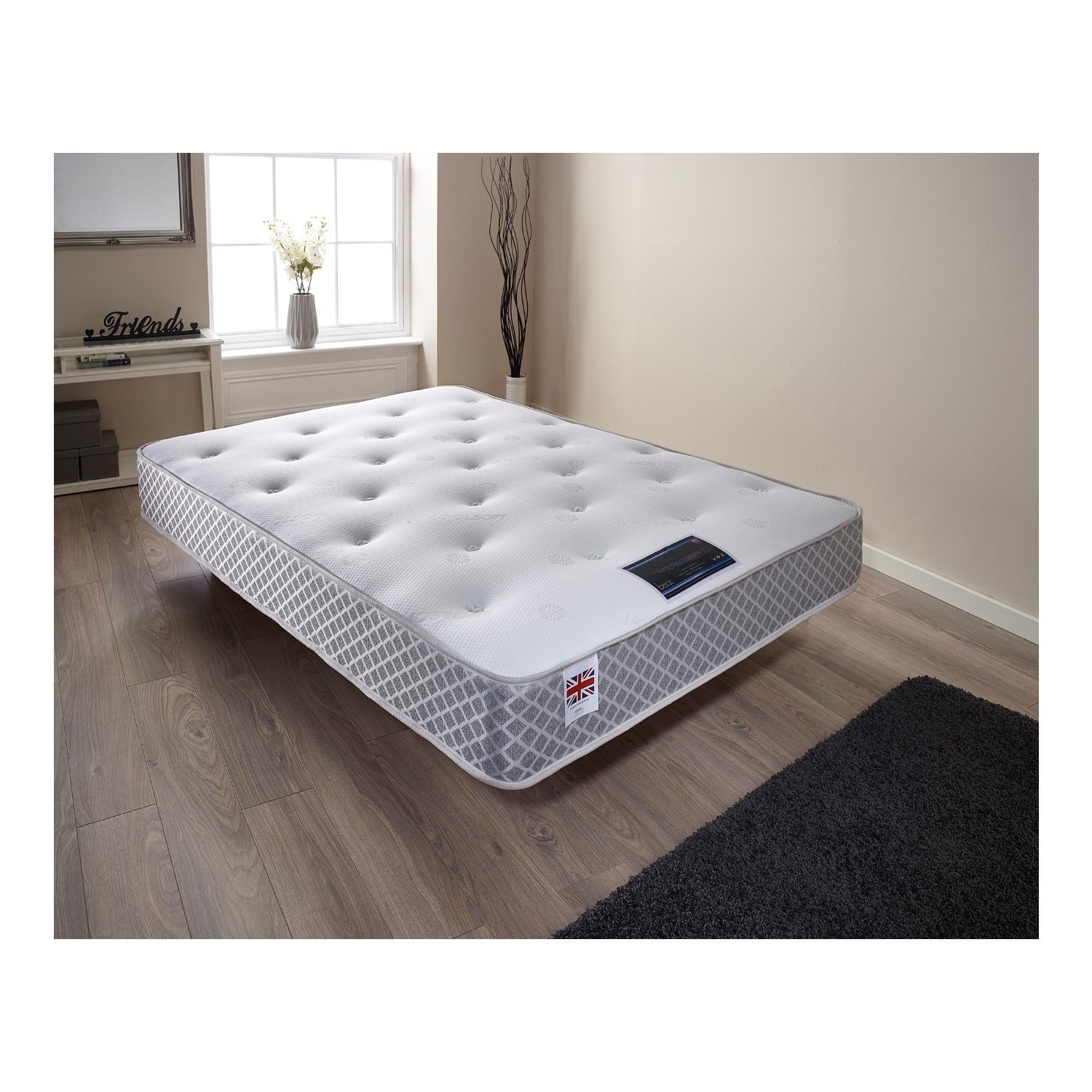 crystal orthopaedic memory foam mattress