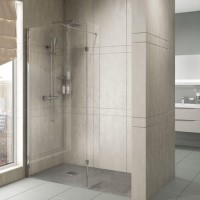 700 Walk In Shower Screen  - 8mm Glass