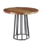 Coastal Reclaimed Wood Round Dining Table
