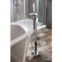 Chrome Freestanding Bath Shower Mixer Tap - Atlas