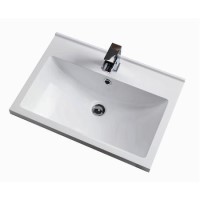 Moderno Polymarble Mid Edge Vanity Unit - 600mm Wide