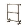 Taylor & Moore Traditional Chrome Heated Towel Rail - H658mm x W658mm