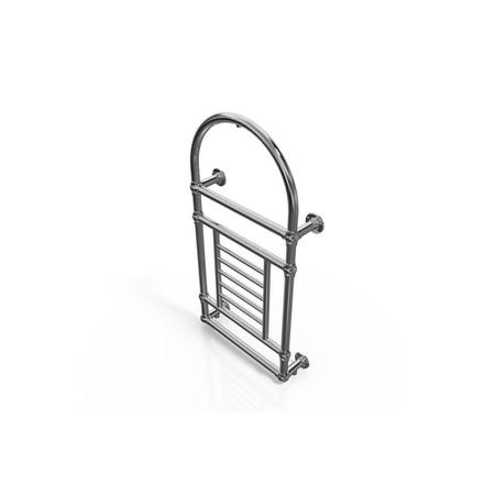 Taylor & Moore Traditional Chrome Wall Mounted Towel Rail Radiator - 1000 x 535mm