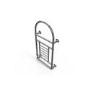 Taylor & Moore Traditional Chrome Wall Mounted Towel Rail Radiator - 1000 x 535mm
