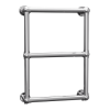 Taylor &amp; Moore Traditional Chrome Wall Mounted Radiator - 690 x 498mm